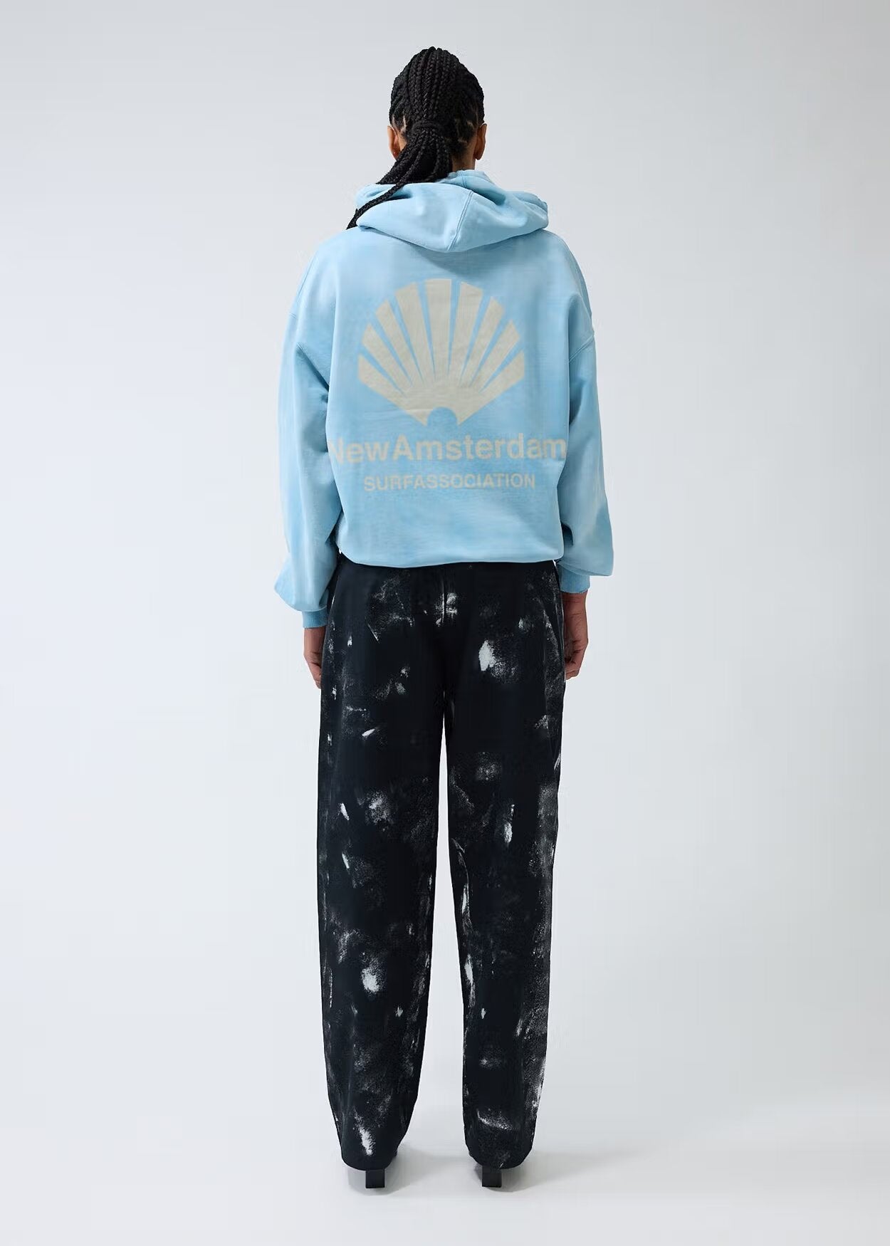 SUDADERA CON CAPUCHA NEW AMSTERDAM SURF ASSOCIATION