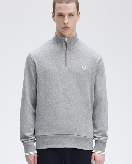 SUDADERA CON CREMALLERA DE FRED PERRY