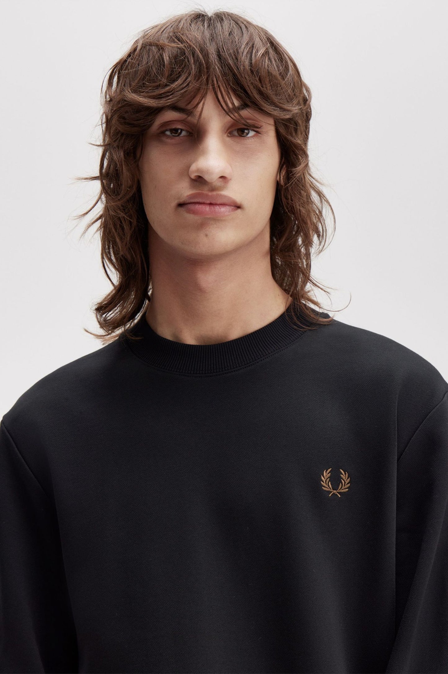 SUDADERA CON CUELLO REDONDO DE FRED PERRY