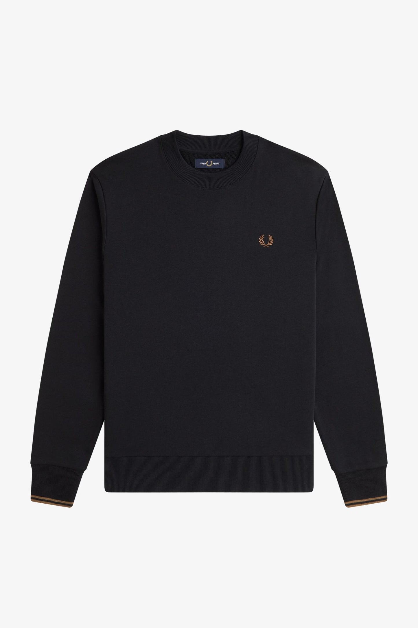 SUDADERA CON CUELLO REDONDO DE FRED PERRY