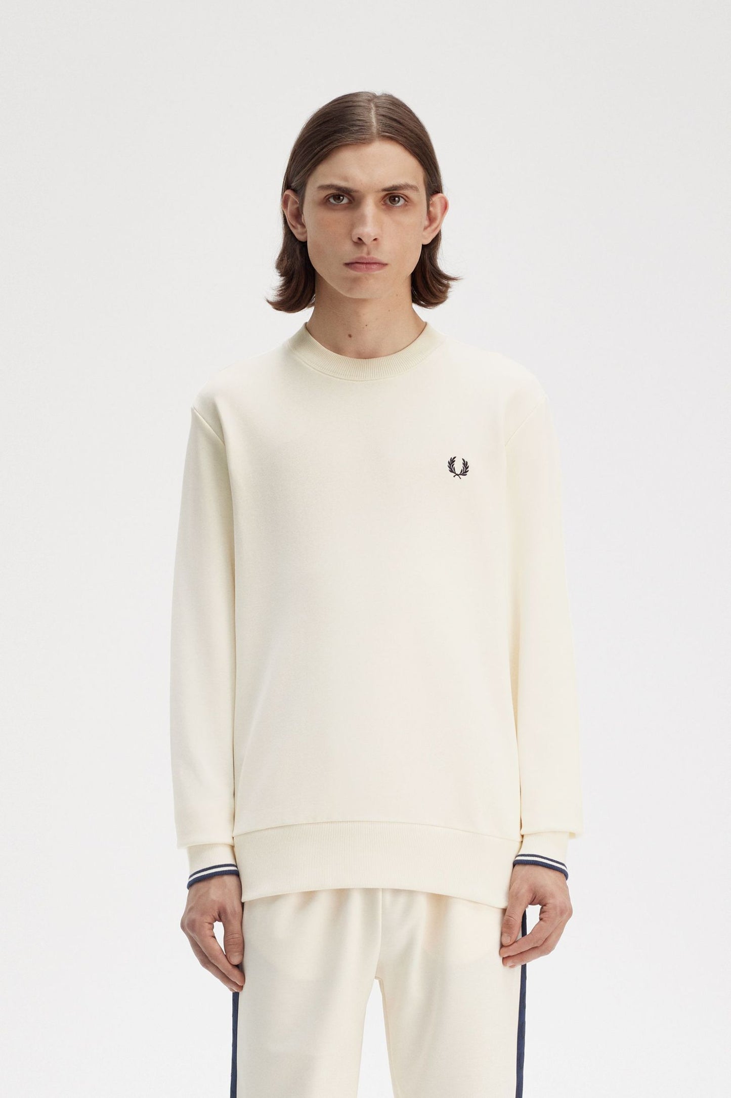 SUDADERA CON CUELLO REDONDO DE FRED PERRY