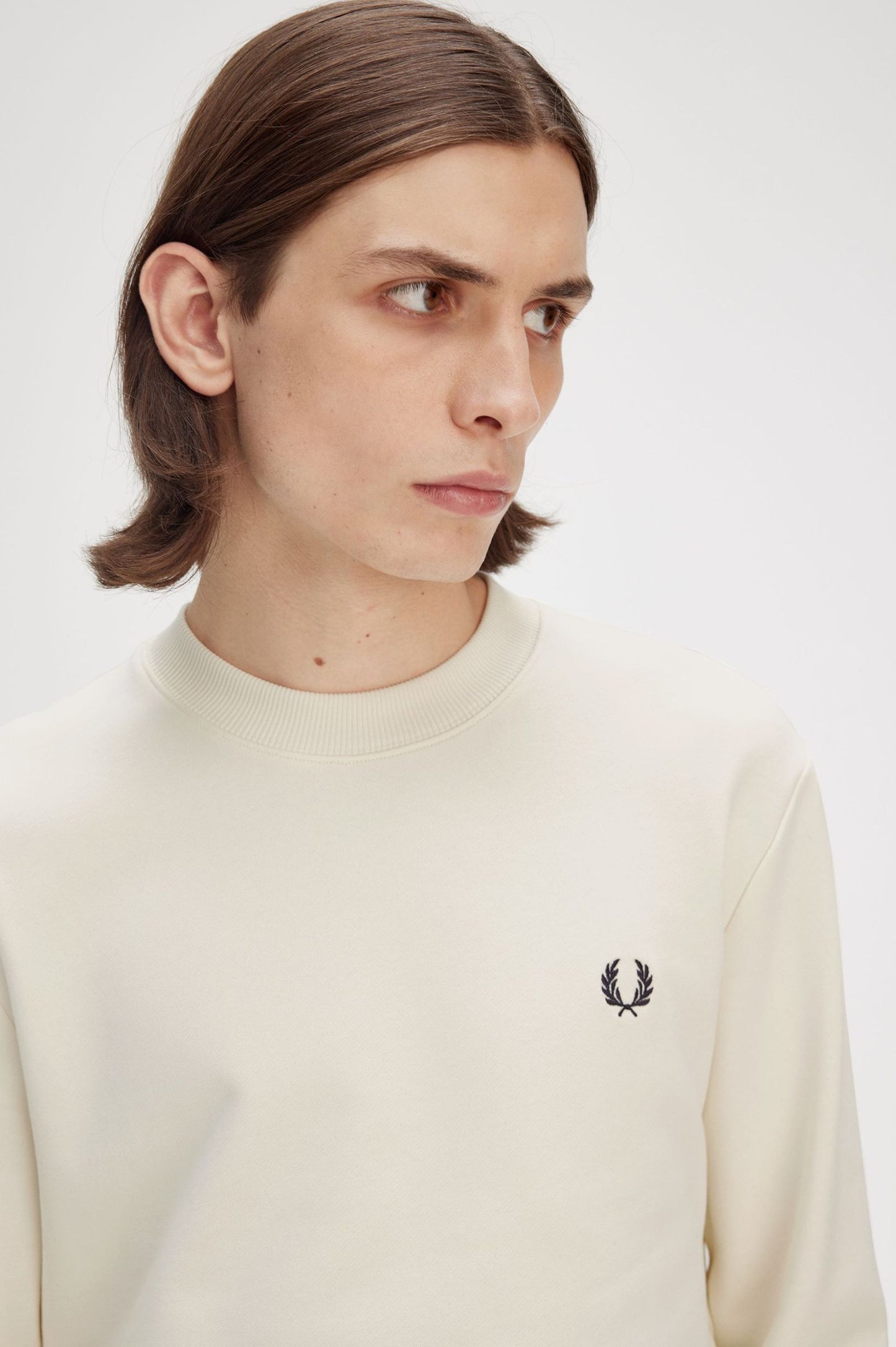 SUDADERA CON CUELLO REDONDO DE FRED PERRY