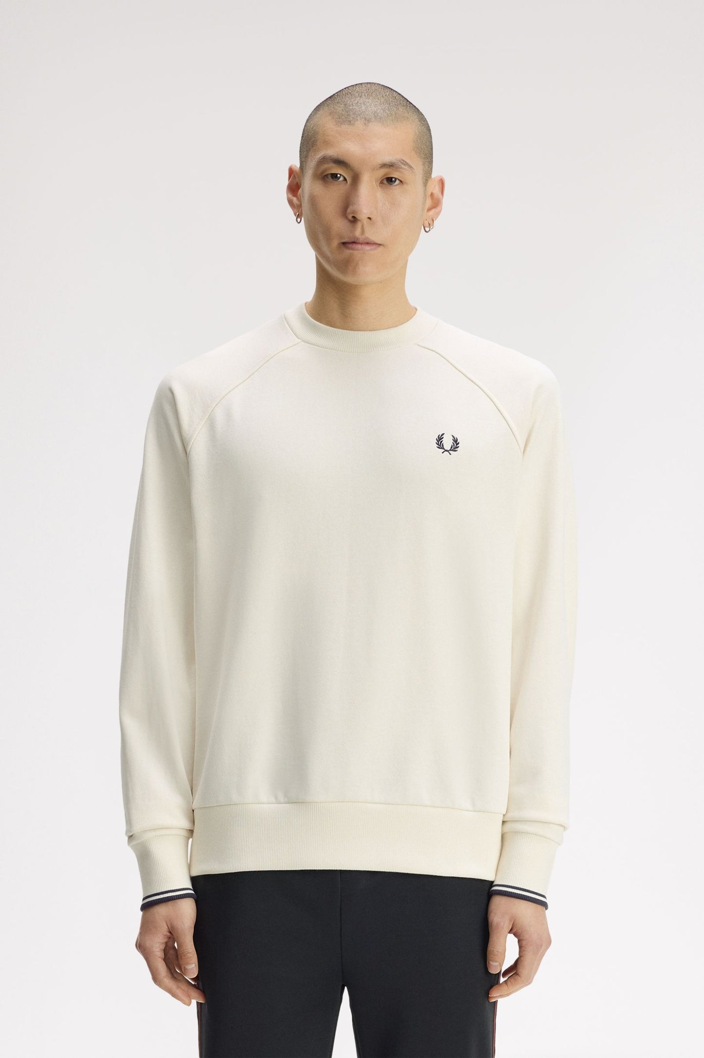 SUDADERA CON CUELLO REDONDO