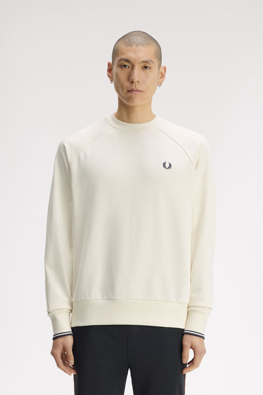 SUDADERA CON CUELLO REDONDO