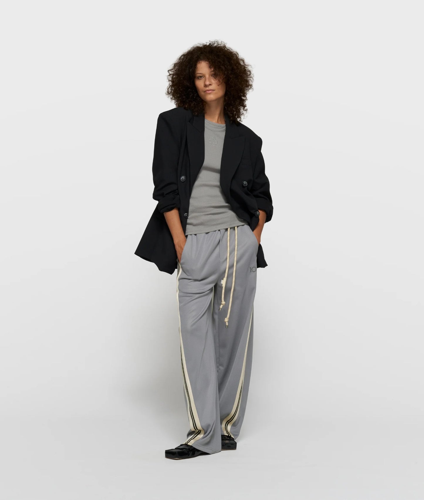 TOP ASIMÉTRICO DE RIBETE DE 10DAYS