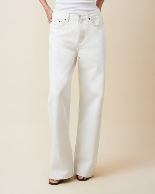 PANTALONES VAQUEROS BLANCOS BELEM DE JEANERICA