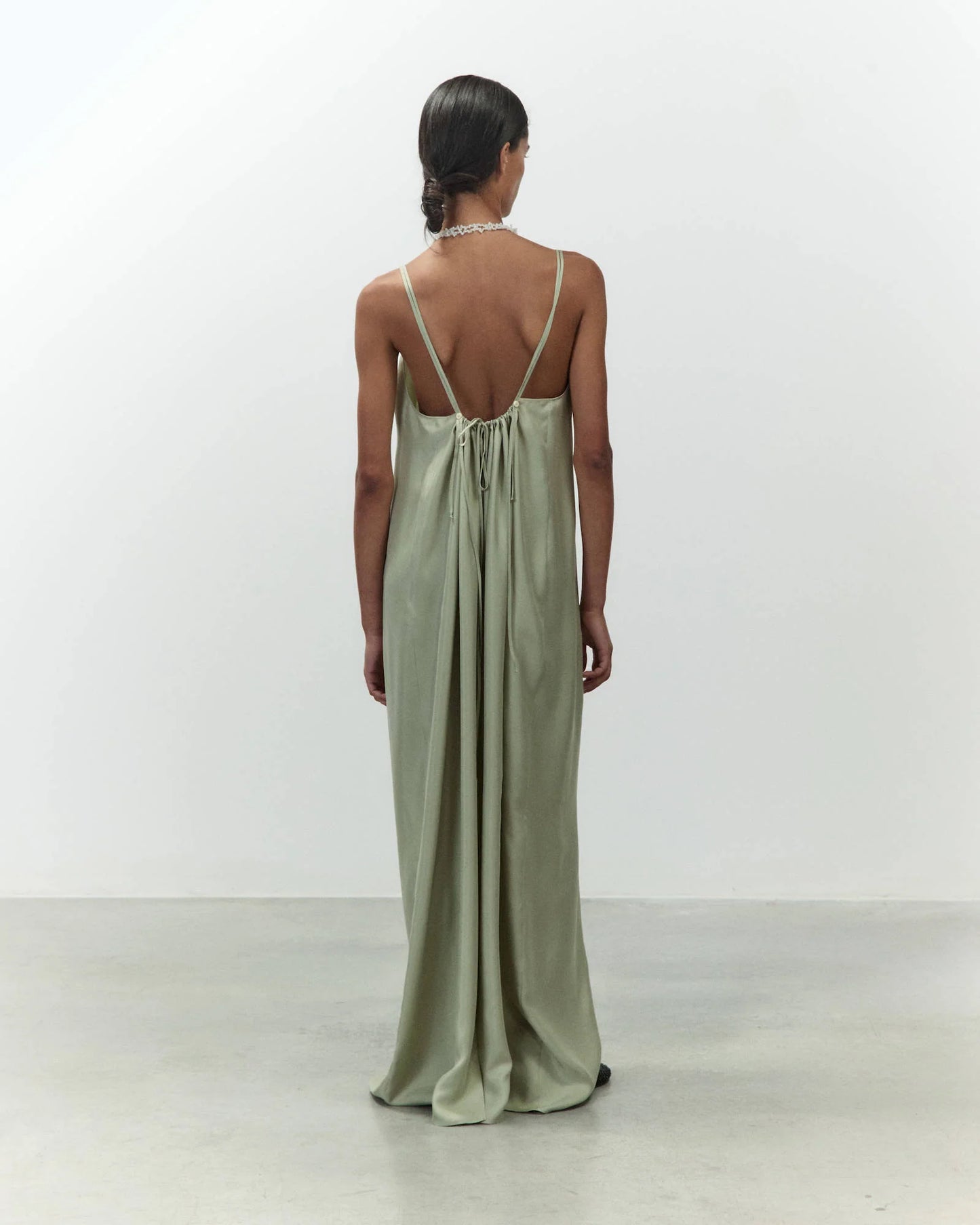 VESTIDO LENCERO DE SEDA