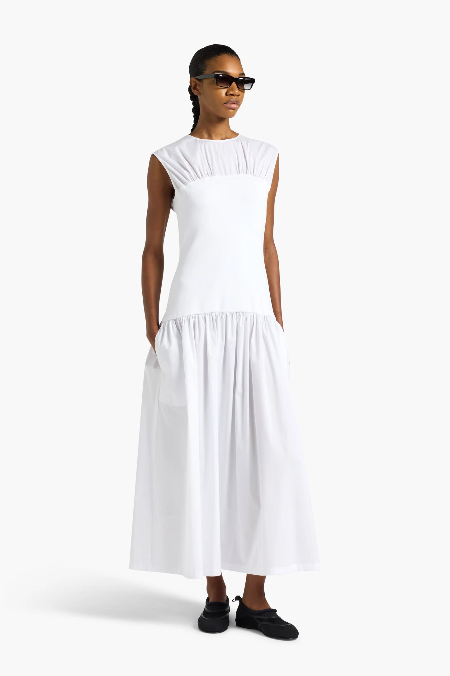 VESTIDO SIN MANGAS DE LIVIANA CONTI